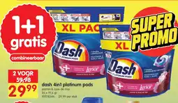 Yess Dash 4in1 platinum pods aanbieding