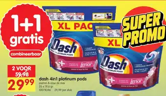 Dash 4in1 platinum pods
