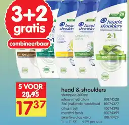 Yess Head & shoulders shampoo aanbieding