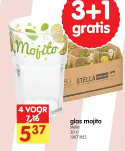 Yess Glas mojito stella aanbieding