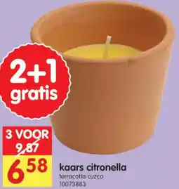 Yess Kaars citronella aanbieding