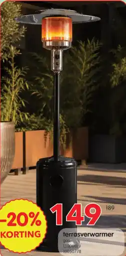 Yess Terrasverwarmer aanbieding