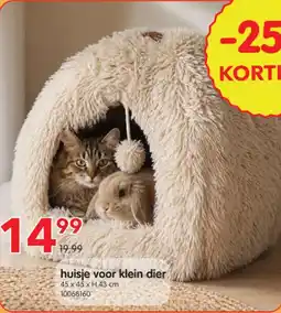 Yess Huisje voor klein dier aanbieding