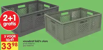 Vouwkrat fold'n store