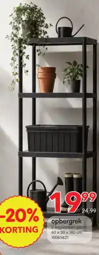 Yess Opbergrek aanbieding