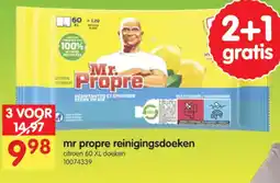 Yess Mr propre reinigingsdoeken aanbieding