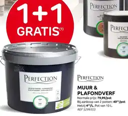 Brico Perfection muur & plafondverf aanbieding