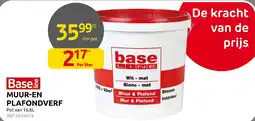 Brico Base line muur-en plafondverf aanbieding