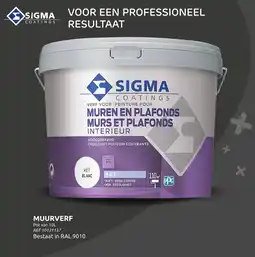 Brico Sigma muurverf aanbieding