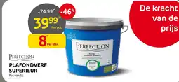 Brico Perfection plafondverf superieur aanbieding