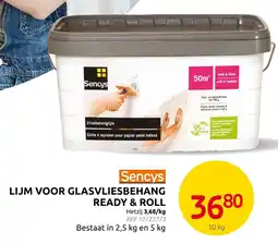 Brico Sencys Lijm voor Glasvliesbehang Ready & Roll aanbieding