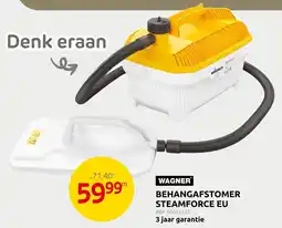 Brico Wagner Behangafstomer Steamforce EU aanbieding