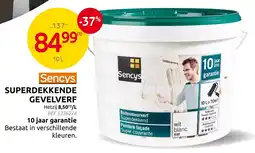 Brico Sencys Superdekkende Gevelverf aanbieding