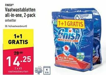 Vaatwastabletten all-in-one