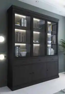 Crack Vitrine 3 deurs aanbieding