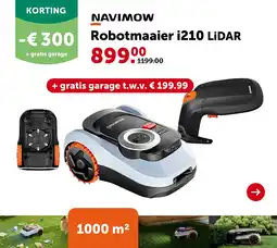 AVEVE Robotmaaier i210 LiDAR aanbieding