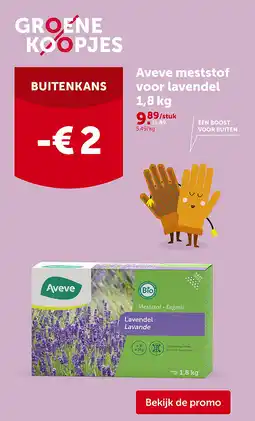AVEVE Aveve meststof voor lavendel 1,8kg aanbieding