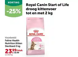 AVEVE Feline Health Nutrition Kitten Sterilised 2 kg aanbieding
