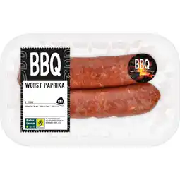 Albert Heijn AH Varkensworst pittige paprika bel aanbieding