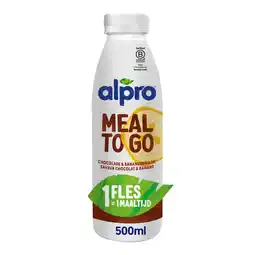 Albert Heijn Alpro Meal to go chocolade-banaansmaak aanbieding