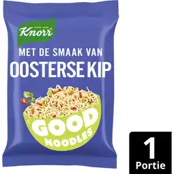 Albert Heijn Knorr Good noodles oosterse kip aanbieding