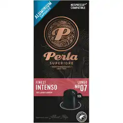 Albert Heijn Perla Superiore Finest intenso lungo capsules aanbieding