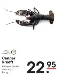 Sligro Canner kreeft aanbieding