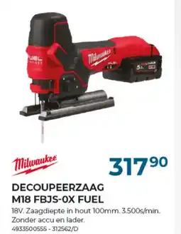 Meno Pro DECOUPEERZAAG M18 FBJS-OX FUEL aanbieding