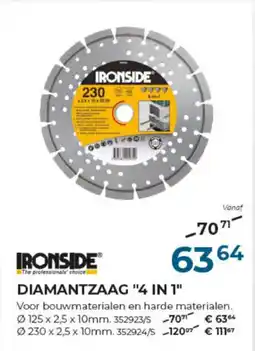 Meno Pro DIAMANTZAAG "4 IN 1" aanbieding