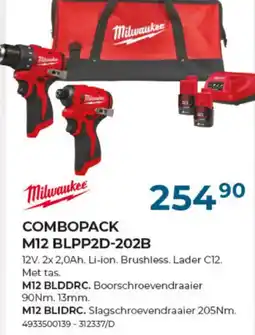 Meno Pro COMBOPACK M12 BLPP2D-202B aanbieding