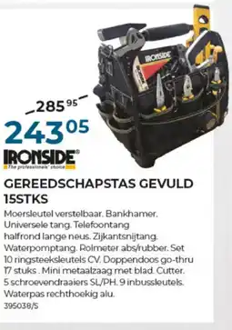 Meno Pro GEREEDSCHAPSTAS GEVULD , 15STKS aanbieding