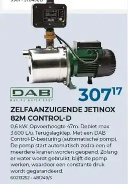 Meno Pro ZELFAANZUIGENDE JETINOX 82M CONTROL-D aanbieding