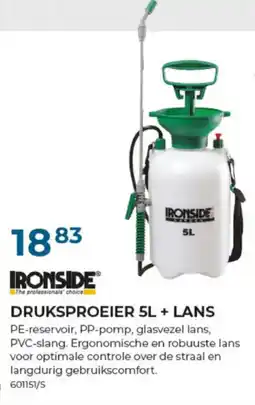Meno Pro DRUKSPROEIER 5L + LANS aanbieding