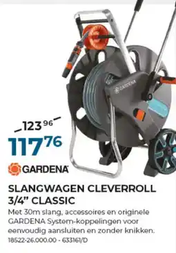Meno Pro SLANGWAGEN CLEVERROLL 3/4" CLASSIC aanbieding