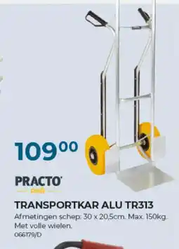 Meno Pro TRANSPORTKAR ALU TR313 aanbieding