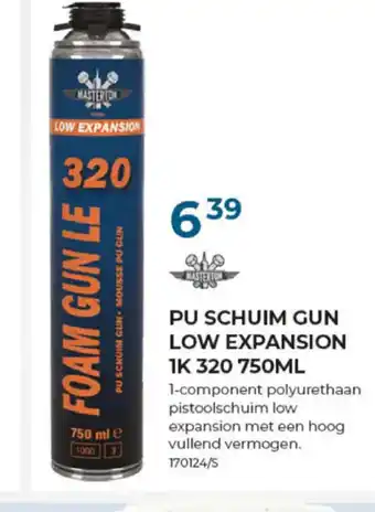 Meno Pro PU SCHUIM GUN LOW EXPANSION aanbieding