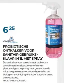 Meno Pro PROBIOTISCHE ONTKALKER VOOR SANITAIR GEBRUIKS KLAAR IN MET SPRAY aanbieding