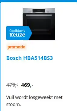 Coolblue Bosch HBA514BS3 aanbieding