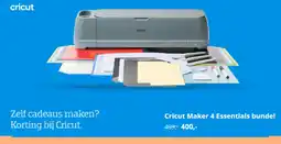 Coolblue Cricut Maker 4 Essentials bundel aanbieding