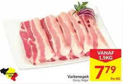 Intermarché Varkensspek aanbieding