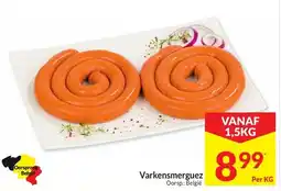 Intermarché Varkensmerguez aanbieding