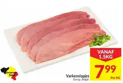 Intermarché Varkenslapjes aanbieding