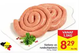 Intermarché Varkens en rundschipolata's aanbieding