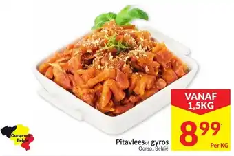 Pitavlees of gyros