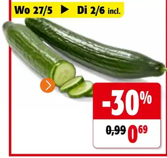 Colruyt Komkommer aanbieding