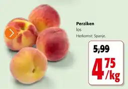 Colruyt Perziken aanbieding