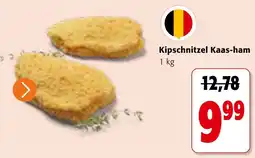 Colruyt Kipschnitzel Kaas-ham aanbieding