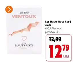 Colruyt Les Hauts Rocs Rosé 2025 aanbieding