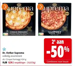 Colruyt Dr. Oetker Suprema aanbieding