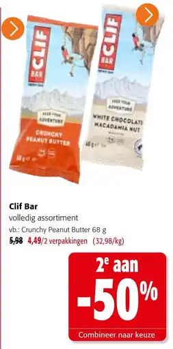 Colruyt Clif Bar aanbieding